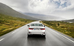 Bmw 3 Series Rear View