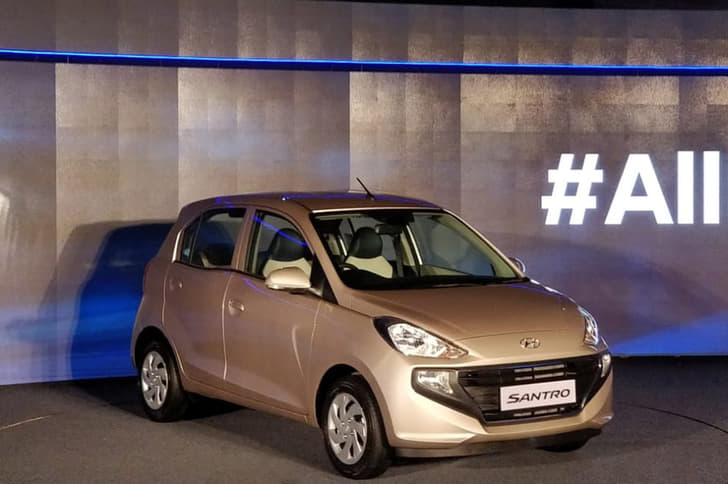 Hyundai's new budget hatchback brings back the Santro nameplate.