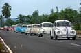 It was a mesmerising sight, with so many classic VWs taking to Goa’s streets. It was a mesmerising sight, with so many classic VWs taking to Goa’s streets.
