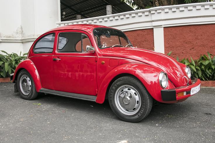Mumbai’s Carlos Ribeiro brought in his red drop-top Beetle, which attracted plenty of eyeballs. Mumbai’s Carlos Ribeiro brought in his red drop-top Beetle, which attracted plenty of eyeballs.