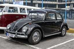 Dileep Shetye&#8217;s family has owned this lovely black Beetle since 1959!