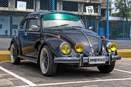 Rick & Joel Rodrigues attended VolksWeekend in their tastefully modded Beetle.