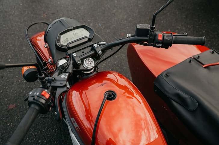 Ural electric sidecar prototype image gallery