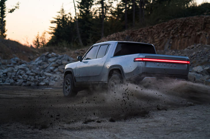 Rivian R1T pick-up truck image gallery