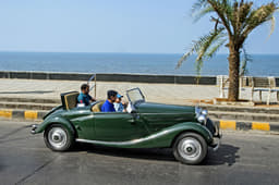 That's an extremely rare Mercedes 170V roadster.