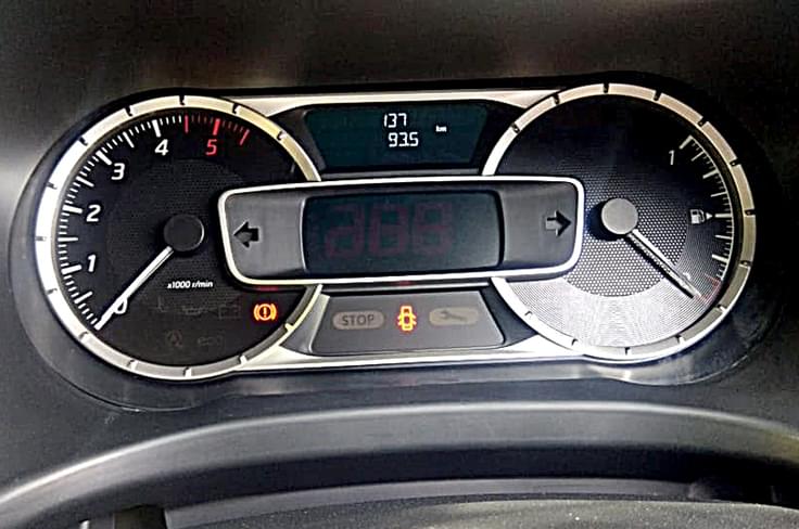 Instrument cluster gets digital speedometer; tachometer and fuel gauge are analogue. Instrument cluster gets digital speedometer; tachometer and fuel gauge are analogue.
