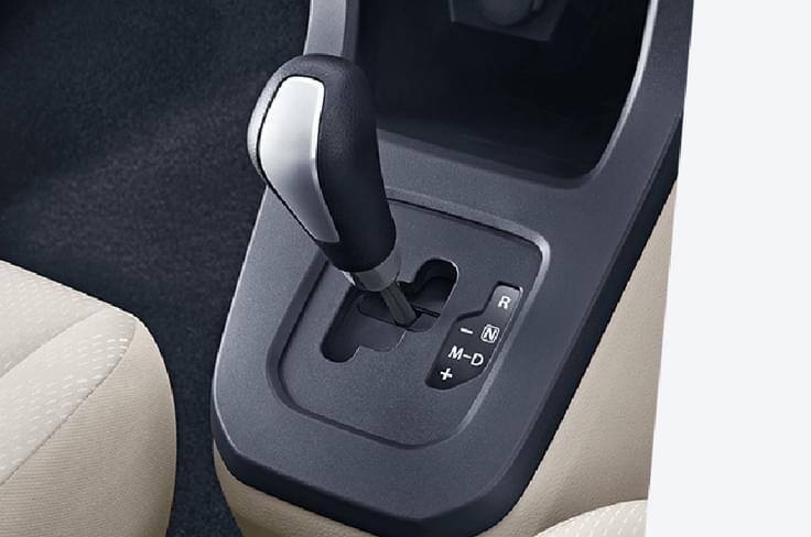 Automated manual transmission is offered on both engines - the 68hp, 1.0-litre and the 83hp, 1.2-litre. Automated manual transmission is offered on both engines - the 68hp, 1.0-litre and the 83hp, 1.2-litre.