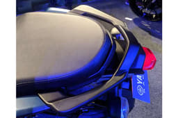 Rear-end features small updates.