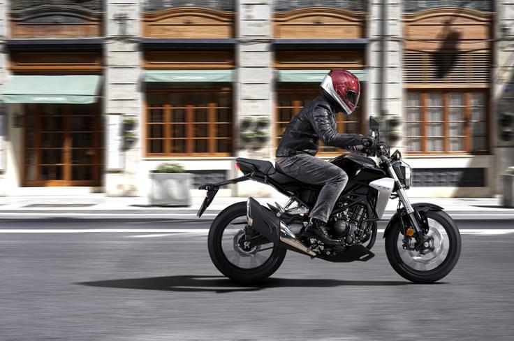 The CB300R uses Honda The CB300R uses Honda