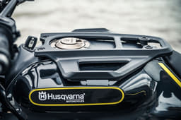 Tank rack will help with mounting luggage.