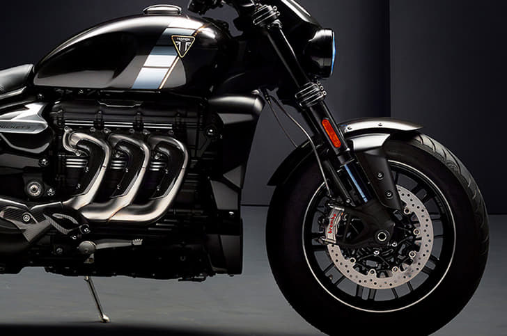 Large three-cylinder motor is reworked for the new Rocket.