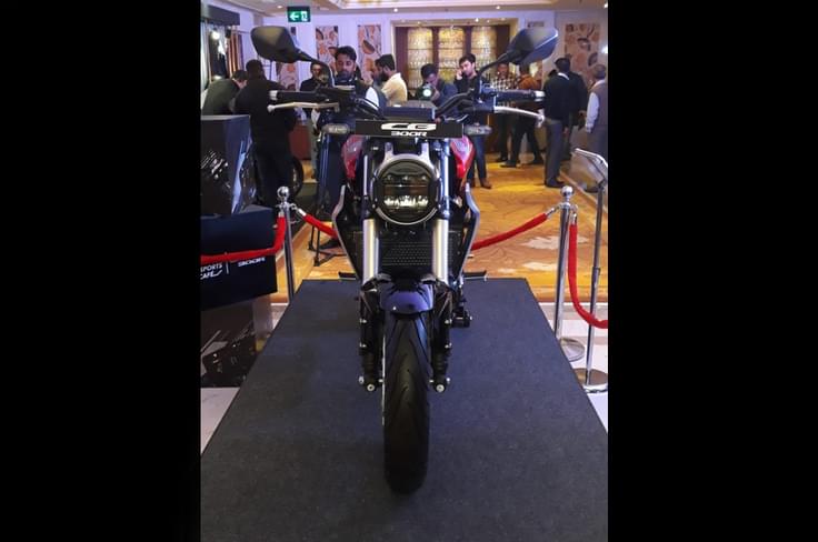 2019 Honda CB300R front. 2019 Honda CB300R front.