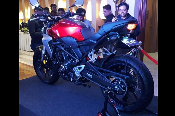 2019 Honda CB300R rear side 2019 Honda CB300R rear side