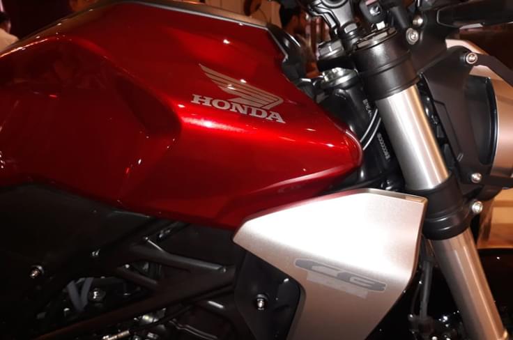 2019 Honda CB300R badging. 2019 Honda CB300R badging.