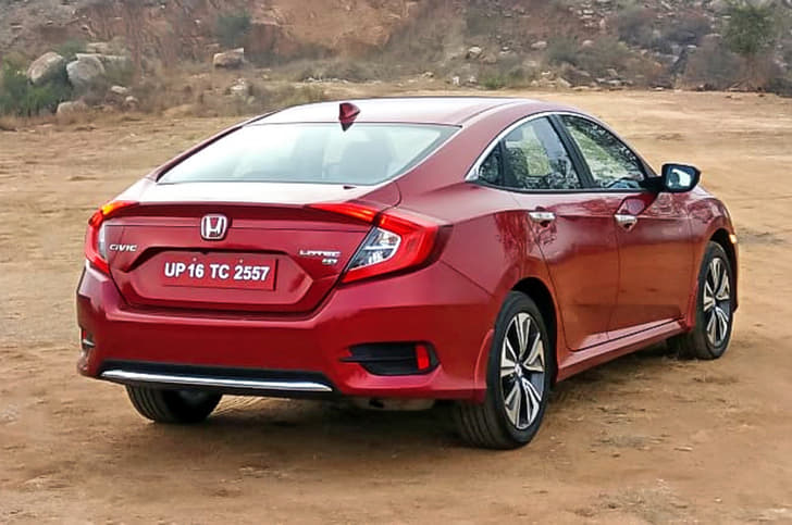 2019 Honda Civic India image gallery