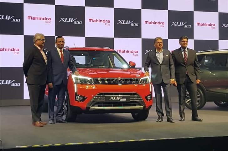 New Mahindra XUV300 image gallery