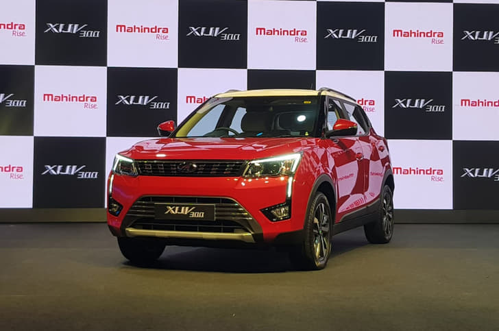 New Mahindra XUV300 image gallery