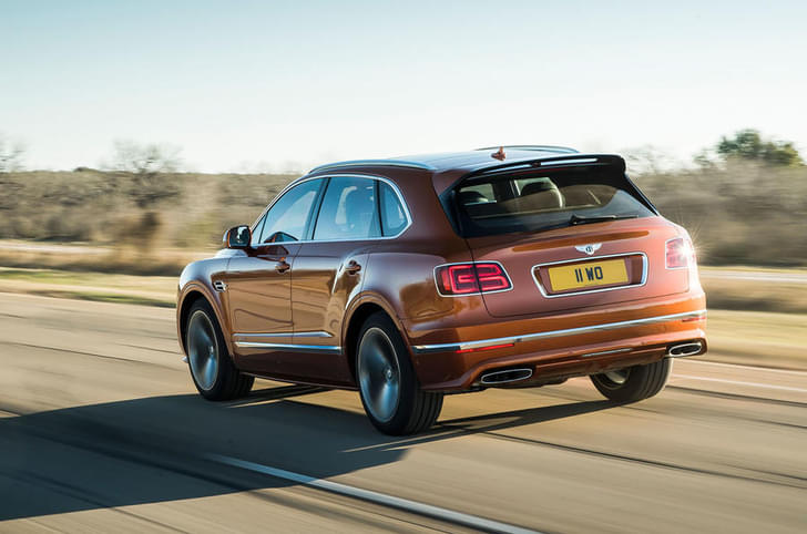 Bentley Bentayga Rear View