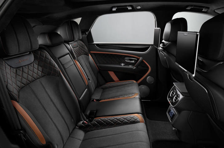 Bentley Bentayga Second Row Seats