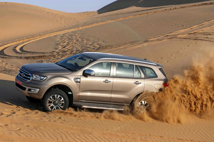 Ford Endeavour facelift image gallery