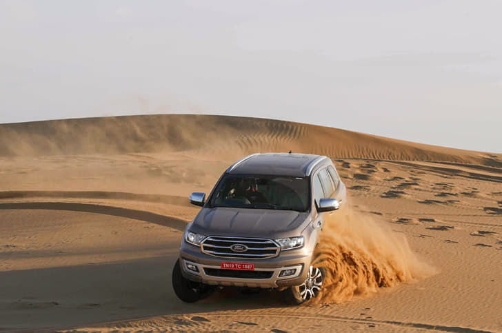 Ford Endeavour facelift image gallery