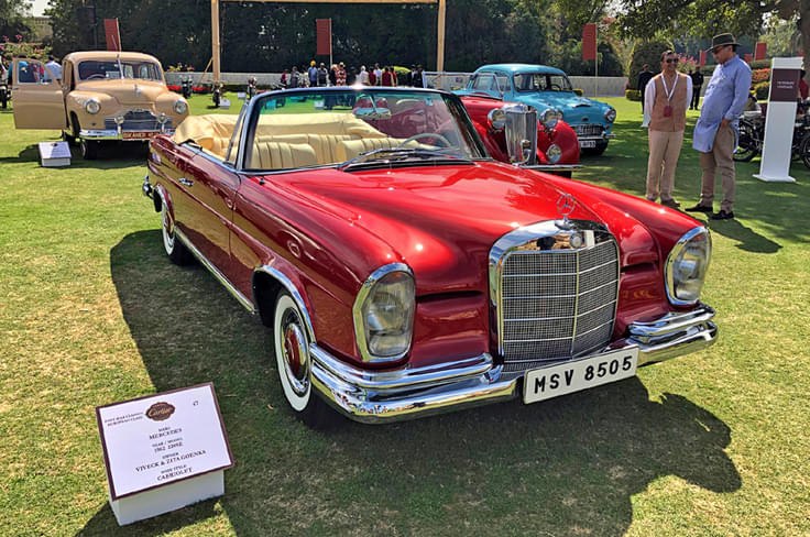 1962 Mercedes-Benz 220SE Cabriolet owned by Viveck & Zita Goenka. 1962 Mercedes-Benz 220SE Cabriolet owned by Viveck & Zita Goenka.