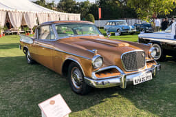 1957 Studebaker Golden Hawk owned by Vikram Singh.