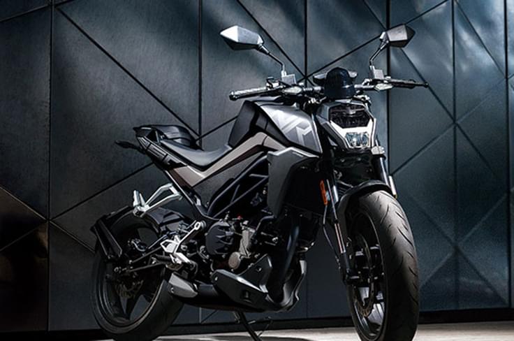 The bike is also available in black in foreign markets. The bike is also available in black in foreign markets.