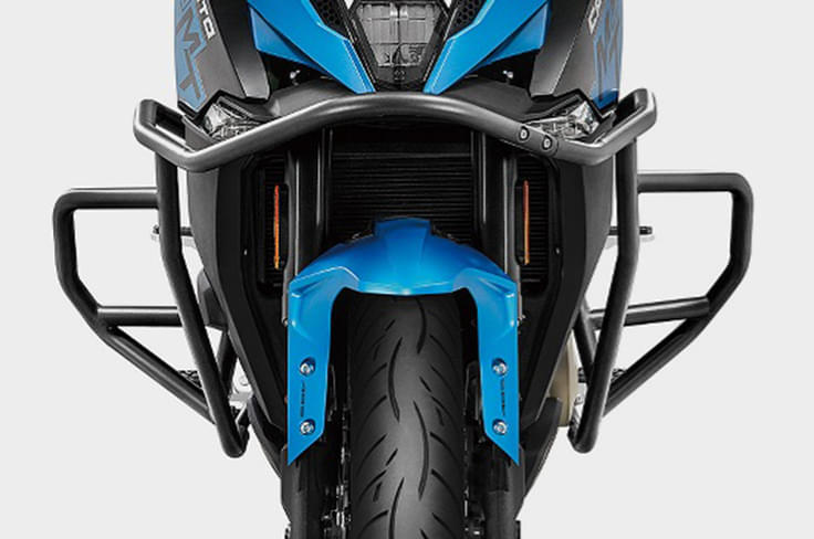 650MT crash guard. 650MT crash guard.