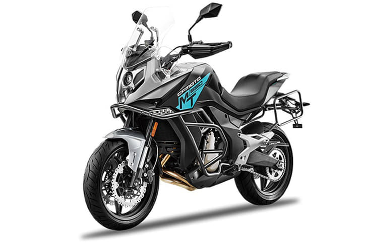 The 650MT is also available in silver with blue highlights in foreign markets.