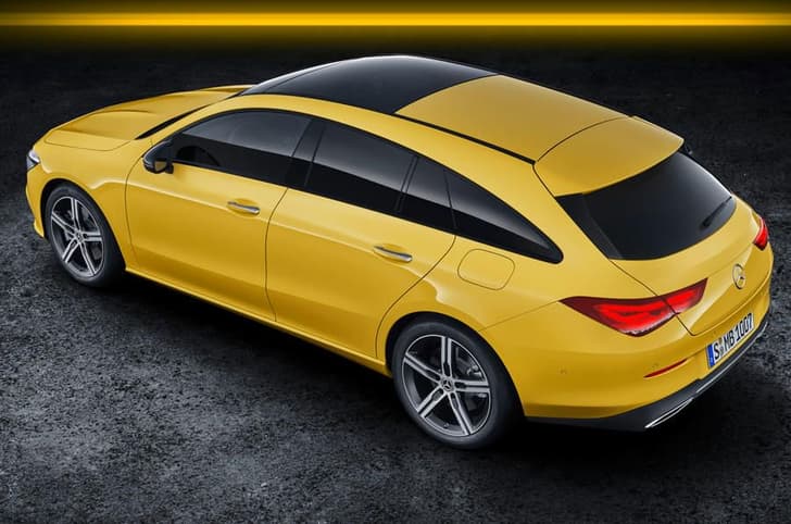 New Mercedes-Benz CLA Shooting Brake image gallery 