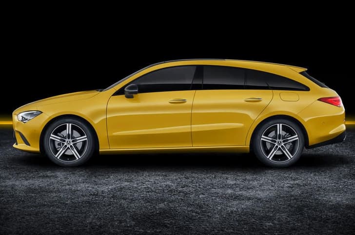 New Mercedes-Benz CLA Shooting Brake image gallery 