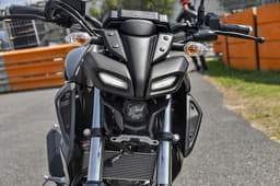 Headlight design is inspired by the MT-09's