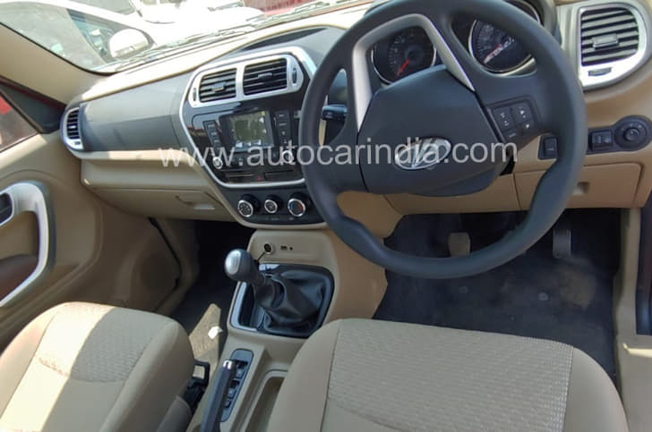 New Mahindra TUV300 facelift image gallery