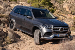 Mercedes Benz Gls Front Left Three Quarter