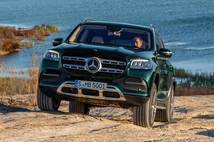 Mercedes Benz Gls Front View