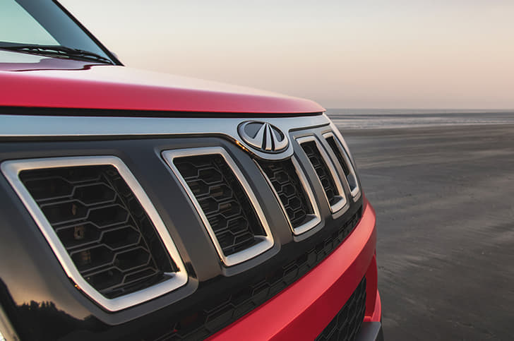 New Mahindra TUV300 facelift image gallery