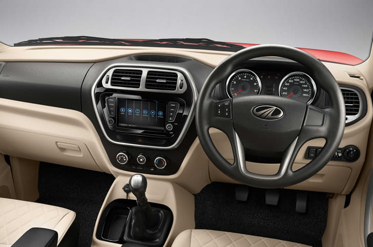 New Mahindra TUV300 facelift image gallery