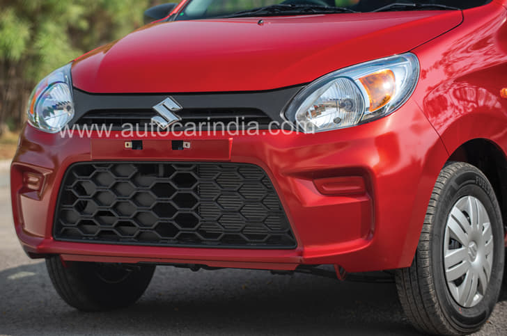 Maruti Suzuki Alto facelift image gallery