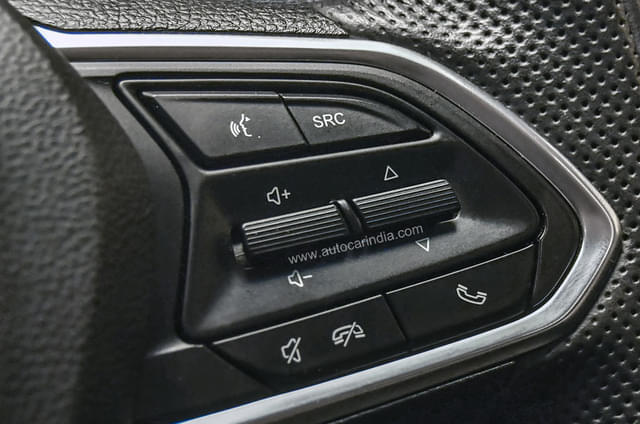 Leather Wrapped Steering Wheel Image - 2444