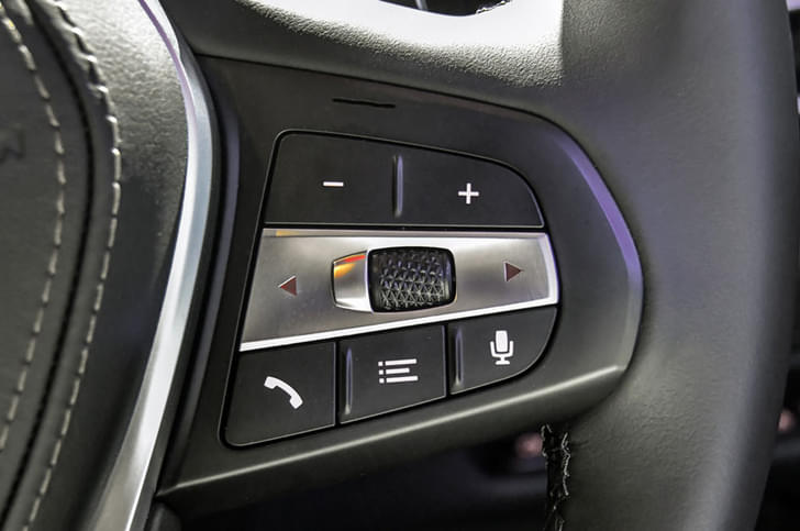 Leather Wrapped Steering Wheel