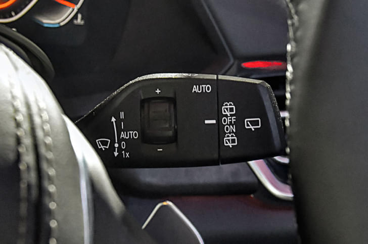 Leather Wrapped Steering Wheel
