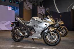 Design highlights are more evident in the silver colour scheme.