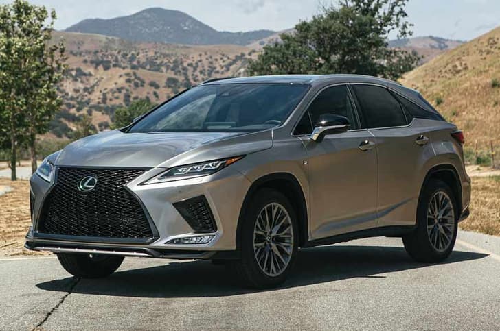 2020 Lexus RX SUV image gallery