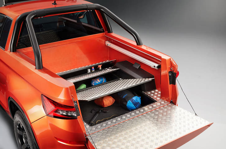 2019 Skoda Mountiaq pickup concept image gallery 