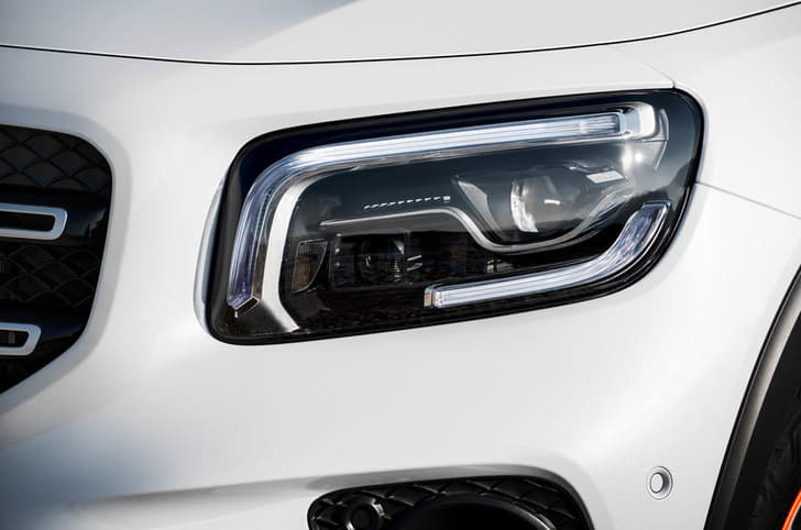 New Mercedes-Benz GLB SUV image gallery