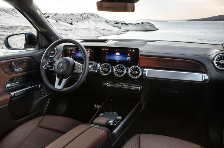 New Mercedes-Benz GLB SUV image gallery