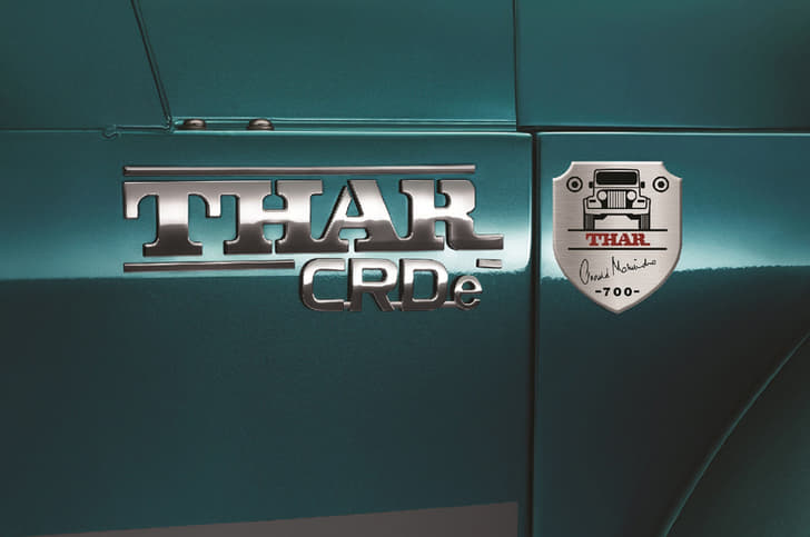 2019 Mahindra Thar 700 image gallery