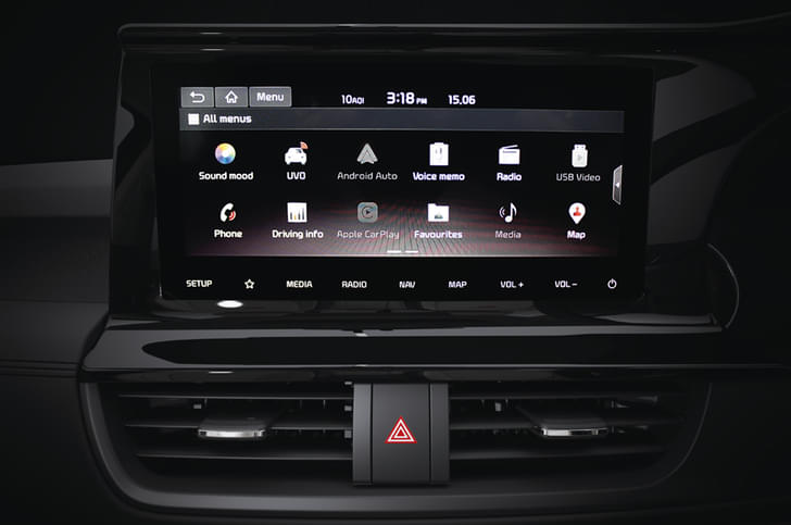 Kia Seltos Dashboard