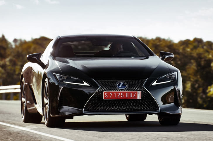 Lexus LC500h image gallery